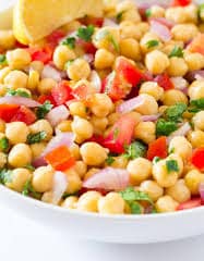 channa chaat