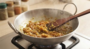 Lahori Chana recipe ka masala aur dahi."