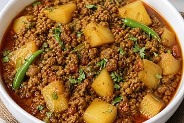 Aloo Keema Recipe