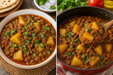 Aloo Qeema Recipe Pakistani Style