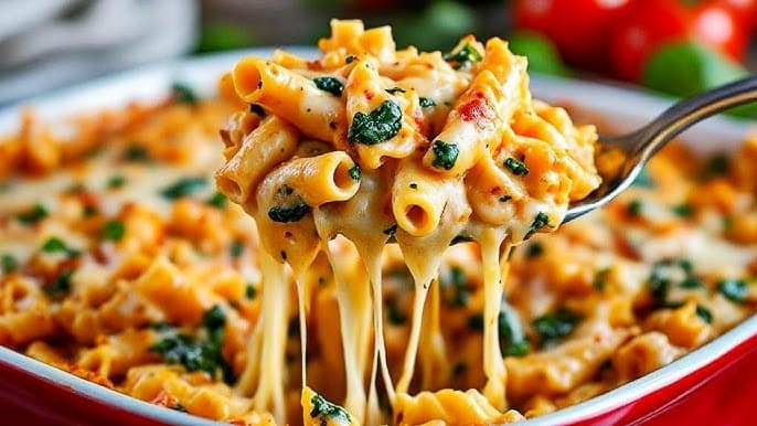 Chicken cheese pasta