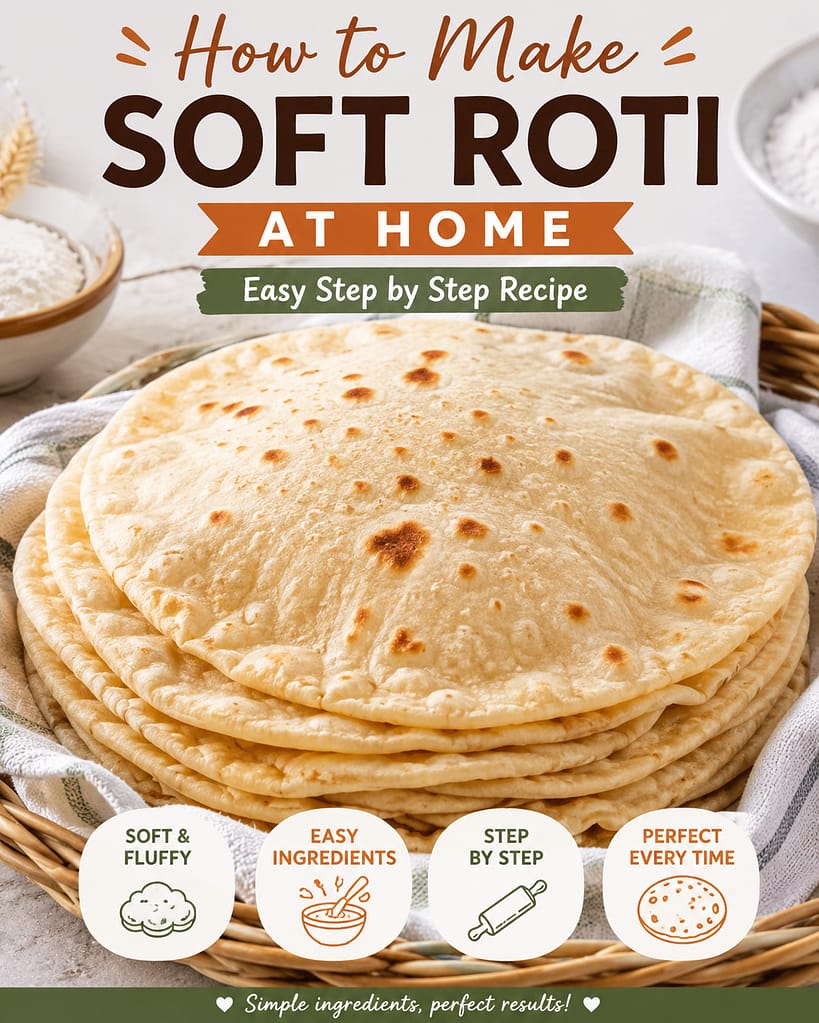 how to Make Soft Roti 